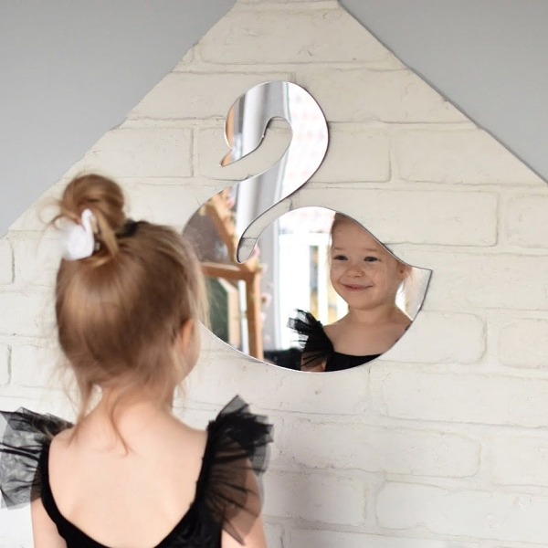 zrkadlo labut dadaboom sk <strong>Zrkadlo</strong> ako praktický a vizuálne atraktívny <strong>doplnok do detskej izby</strong>.