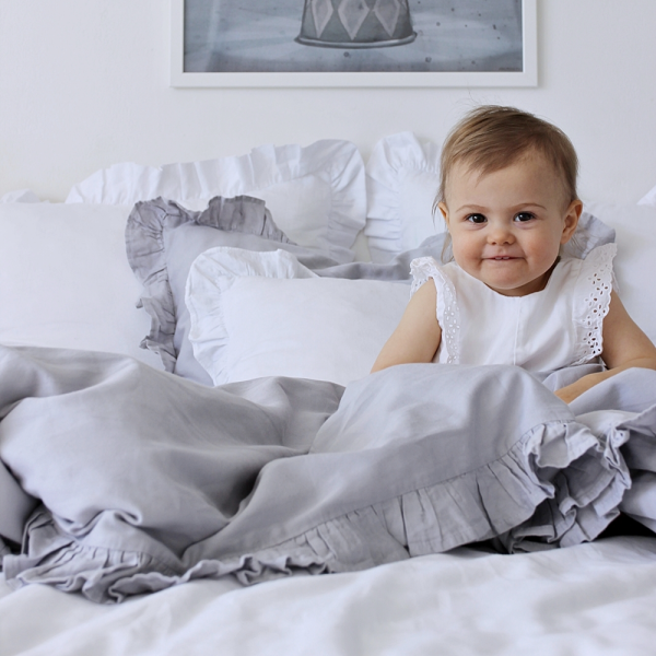 IMG 4628 Nádherne mäkké obliečky s rozkošným volánom prinesú tie najkrajšie sny a bezpečný spánok vášho dieťaťa.
