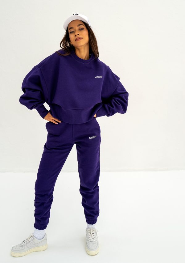 pure spodnie dresowe deep purple 2 scaled <strong>Hľadáte štýlový a pohodlný outfit?</strong> Kvalitné a nadčasové tepláky sa rozhodne v šatníku mať oplatí.