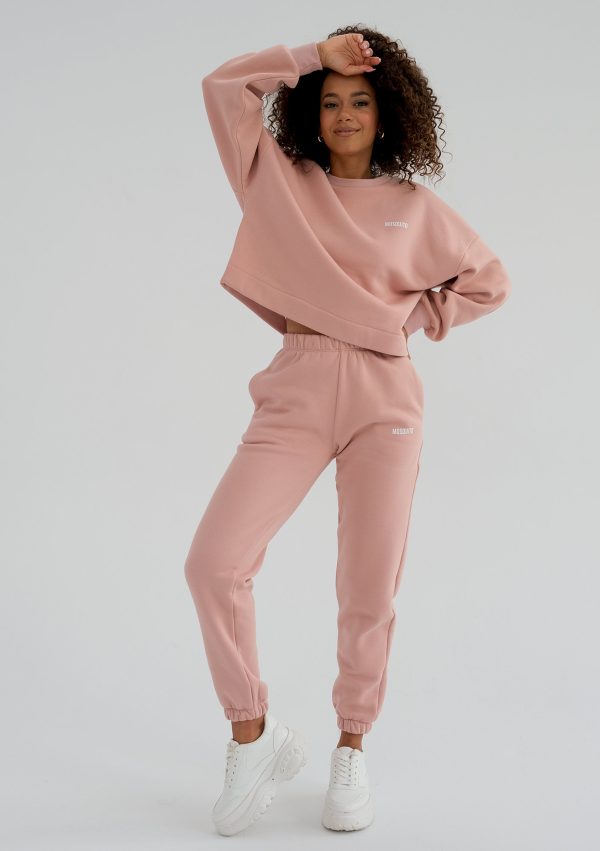 pure spodnie dresowe powder pink 1 scaled <strong>Hľadáte štýlový a pohodlný outfit?</strong> Kvalitné a nadčasové tepláky sa rozhodne v šatníku mať oplatí.